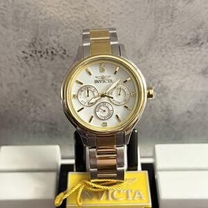 Invicta Angel Women's Watch w/ Mother of Pearl Dial - 38mm, Two Tone (28655) NEW